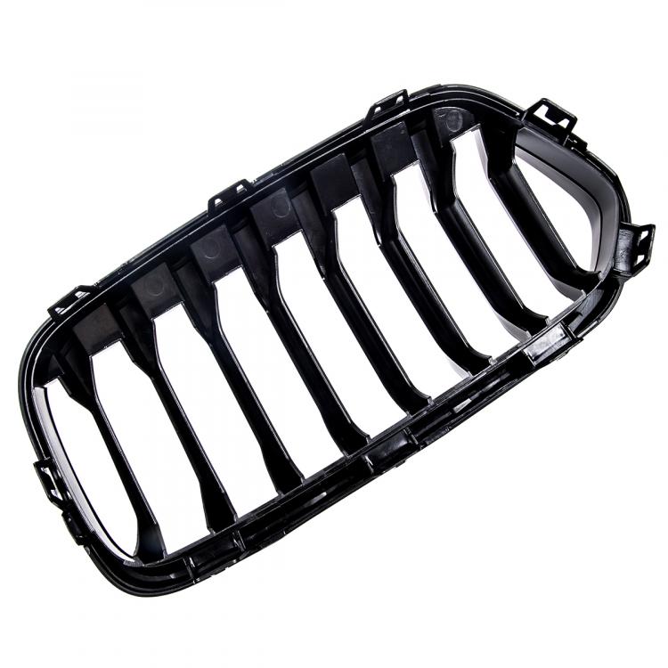 Preview: Upgrade Design Kühlergrill / Sportgrill passend für BMW X2 F39 17-23 Hochglanz schwarz