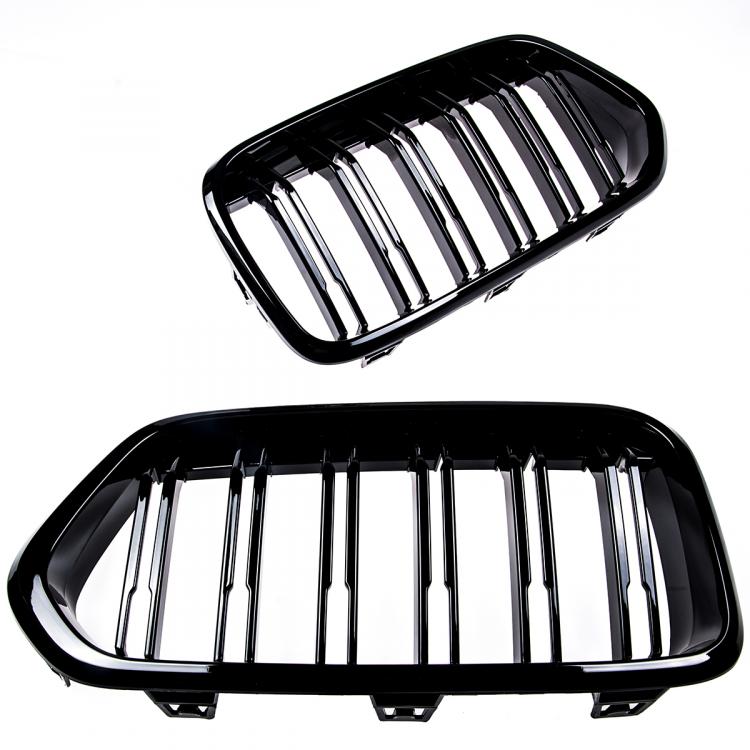 Preview: Upgrade Design Kühlergrill / Sportgrill passend für BMW X2 F39 17-23 Hochglanz schwarz