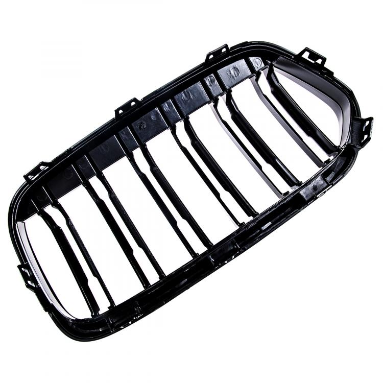 Preview: Upgrade Design Kühlergrill / Sportgrill passend für BMW X2 F39 17-23 Hochglanz schwarz