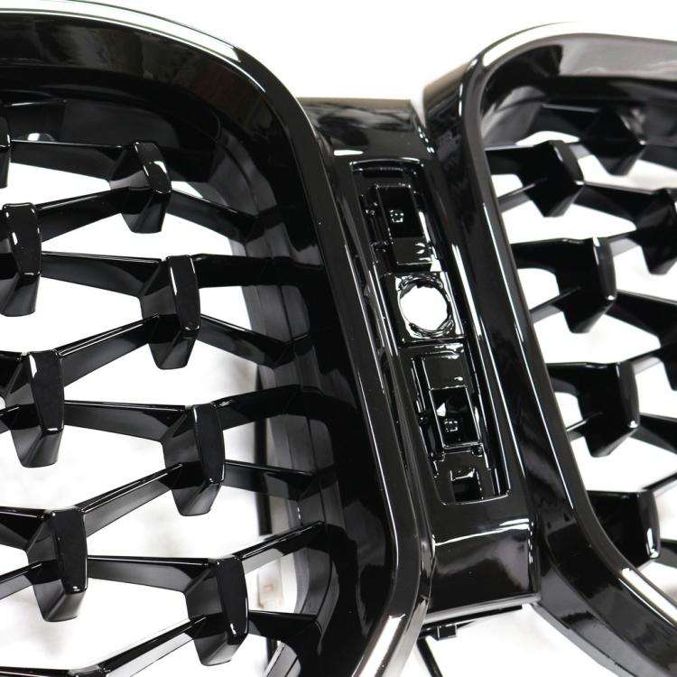 LumiFire Upgrade LED-Kühlergrill passend für BMW X3 Serie G01 LCI 2021 + für Umbau auf Diamantdesign/Look