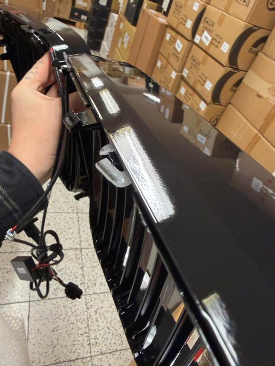 Preview: B-Ware - LumiFire Upgrade LED-Doppellamellen-Kühlergrill in Schwarz glänzend passend für BMW X5-Serie G05 ab 2019