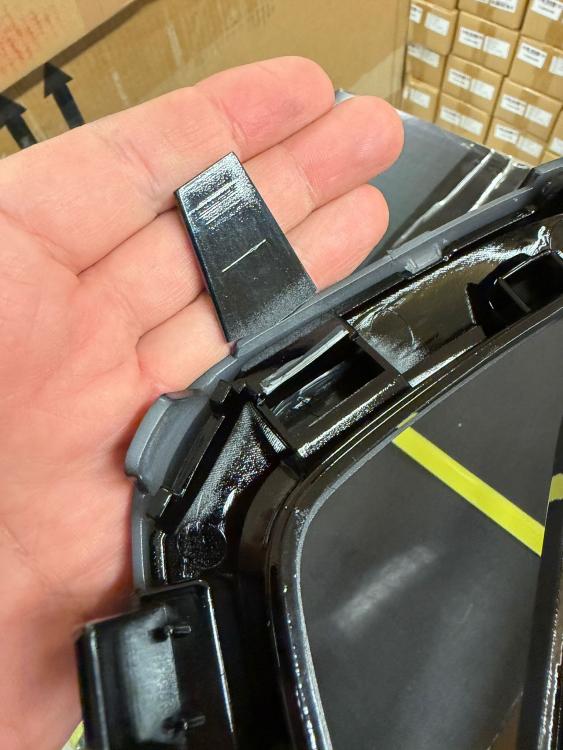 B-Ware  LumiFire Upgrade LED-Doppellamellen-Kühlergrill in Schwarz glänzend passend für BMW X6 Serie G06 2019–2023