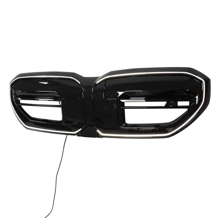 Preview: LumiFire Upgrade LED-Kühlergrill in Hochglanzschwarz passend für BMW 5er G60 2024 +