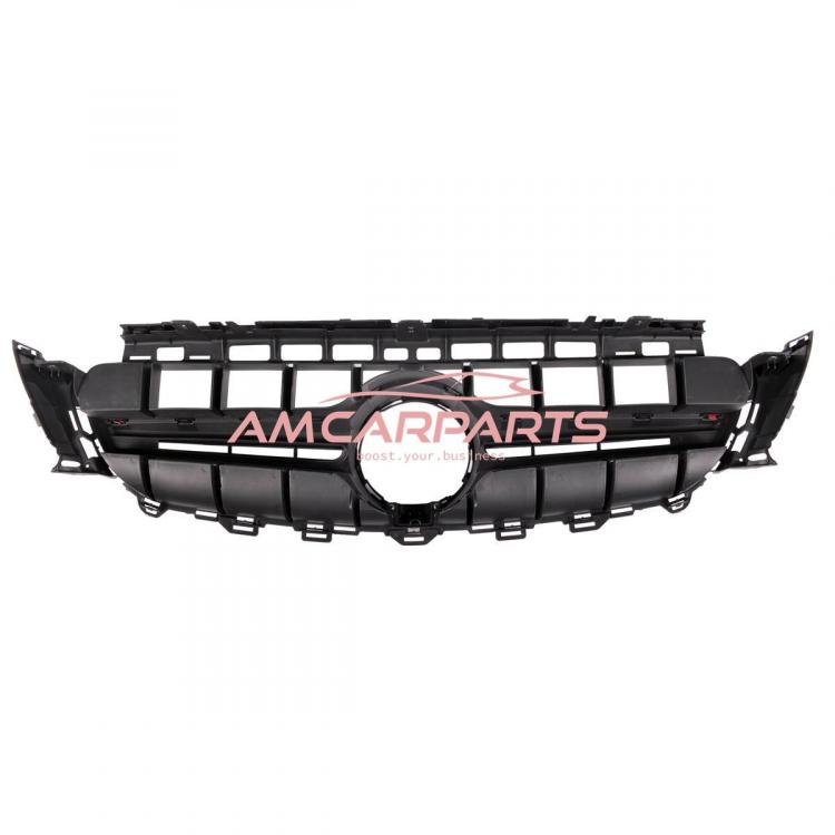 Upgrade Design Kühlergrill / Sportgrill für Mercedes Benz E-Klasse W213 / S213 / A238 / C238 16-20 Matt schwarz / Hochglanz schwarz