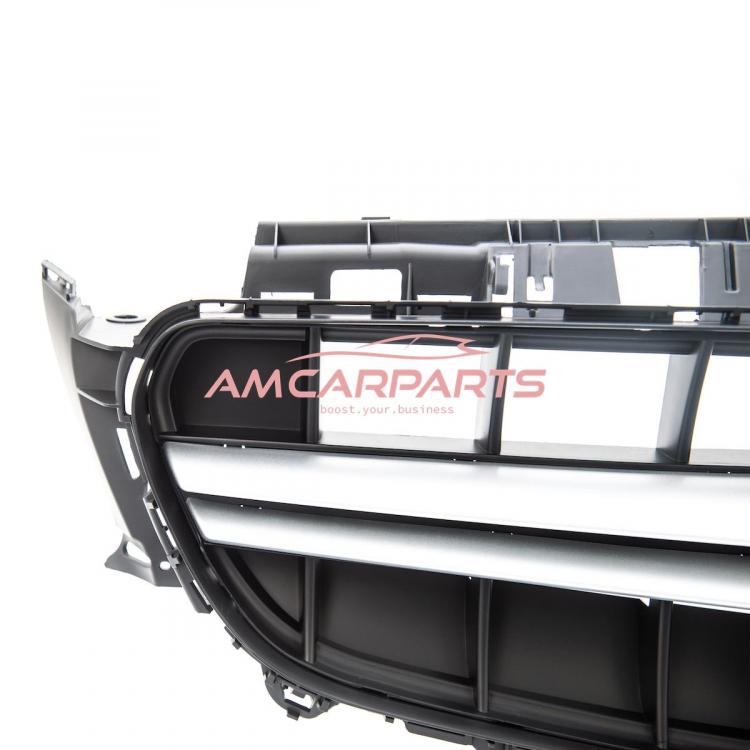 Upgrade Design Kühlergrill / Sportgrill für Mercedes Benz E-Klasse W213 / S213 / A238 / C238 16-20 Matt schwarz / Matt silber