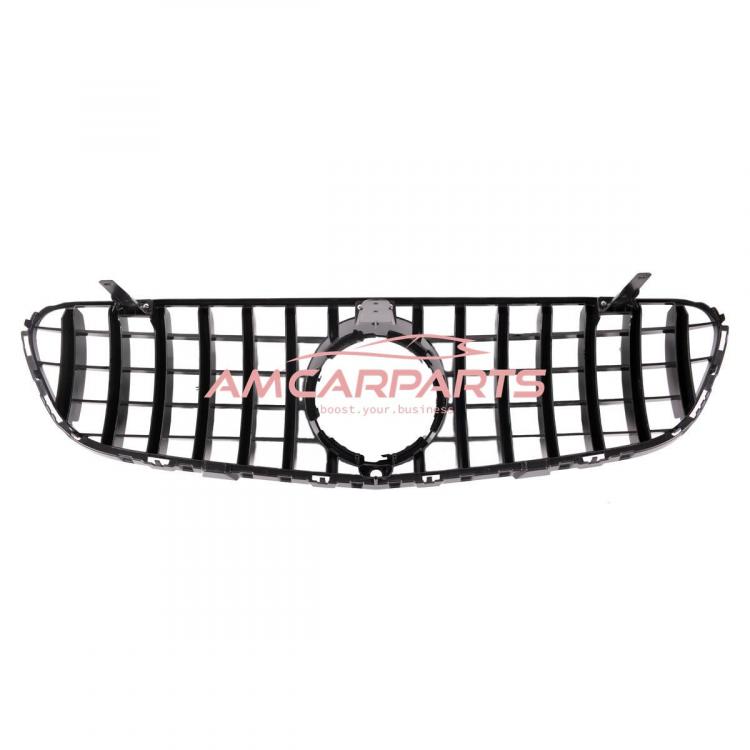 Upgrade Design Kühlergrill / Sportgrill für Mercedes GLC (X253) / GLC (C253) Vor-Facelift 15-19 Hochglanz schwarz