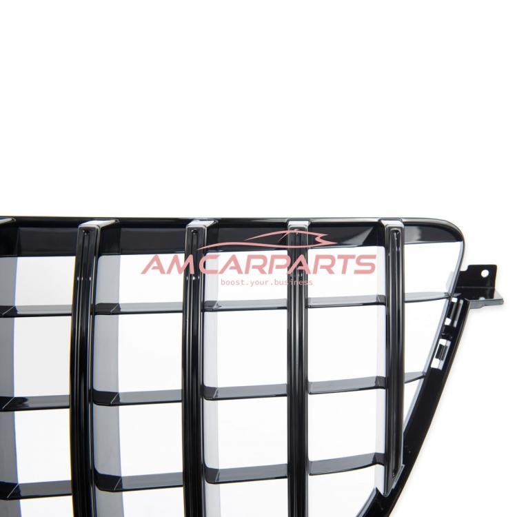 Preview: Upgrade Design Kühlergrill / Sportgrill für Mercedes GL-Klasse (X166) Vor-Facelift 12-15 Hochglanz schwarz