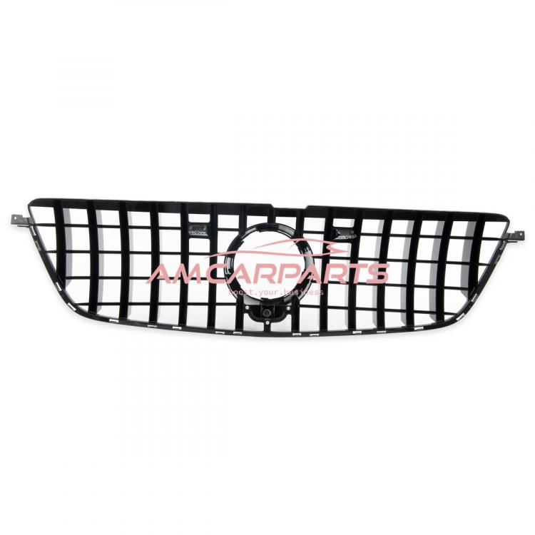 Upgrade Design Kühlergrill / Sportgrill für Mercedes GL-Klasse (X166) Vor-Facelift 12-15 Hochglanz schwarz