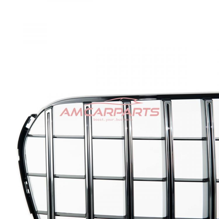 Preview: Upgrade Design Kühlergrill / Sportgrill für Mercedes GLS (X167) 18+ Hochglanz schwarz / chrom