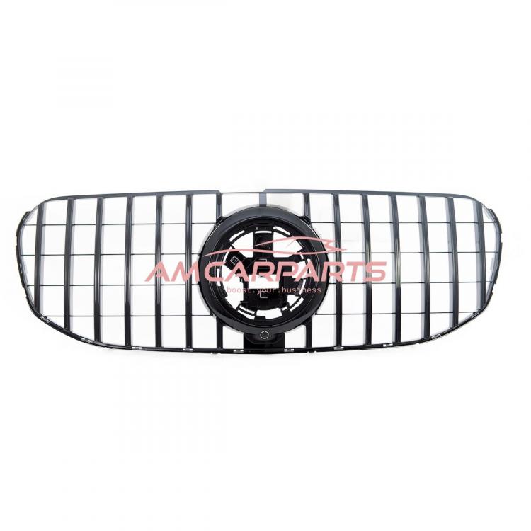 Preview: Upgrade Design Kühlergrill / Sportgrill für Mercedes GLS (X167) 18+ Hochglanz schwarz