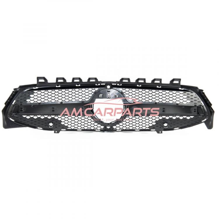 Upgrade Design Kühlergrill / Sportgrill passend für Mercedes Benz CLA C118 / X118 19+ Matt schwarz / Hochglanz schwarz