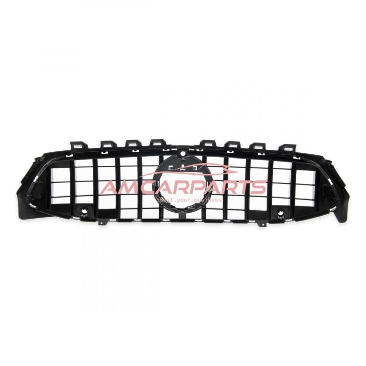 Upgrade Design Kühlergrill / Sportgrill passend für Mercedes Benz CLA C118 / X118 19+ Hochglanz schwarz / chrom