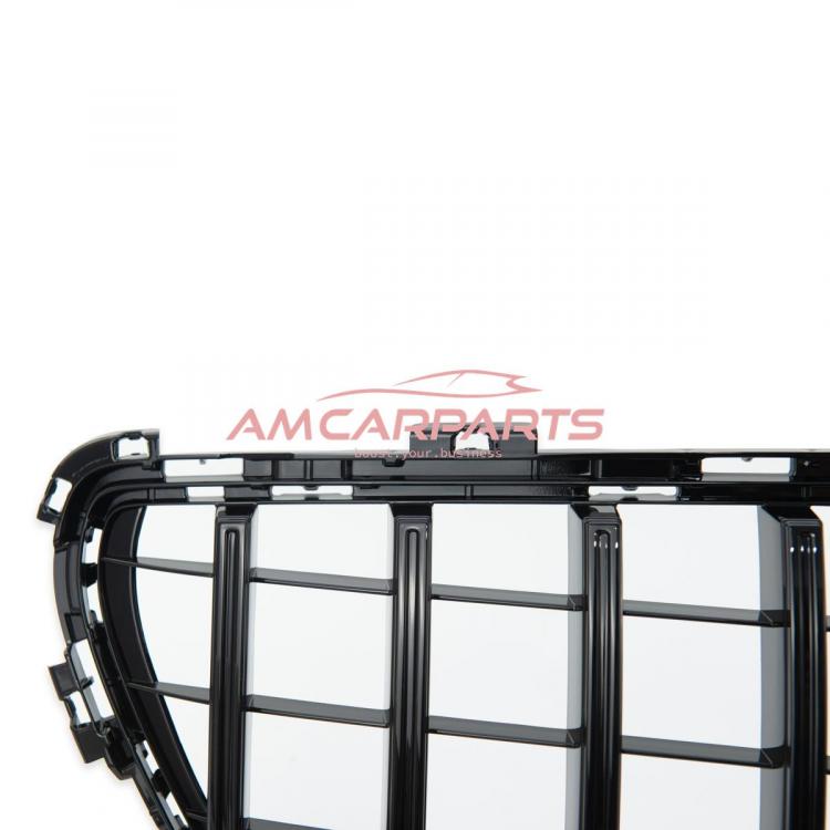 Preview: Upgrade Design Kühlergrill / Sportgrill für Mercedes Benz CLS (C218) Facelift 14-18 Hochglanz schwarz