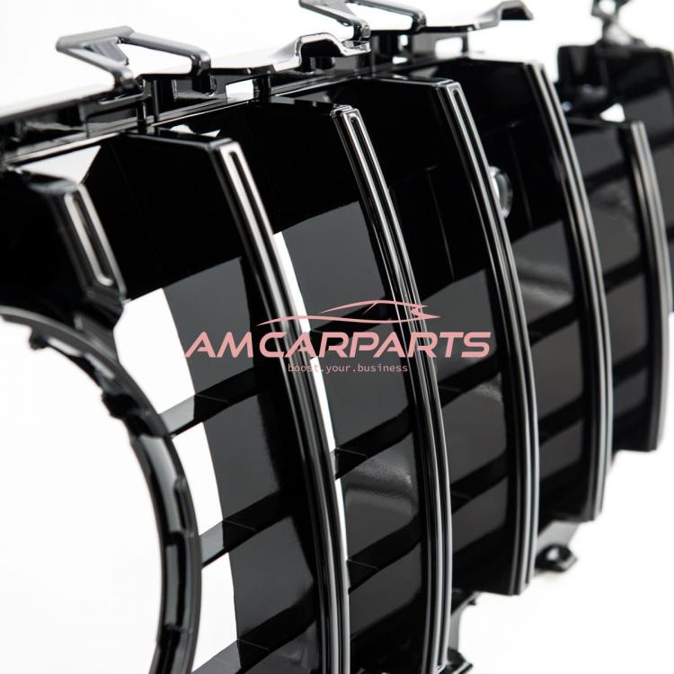 Preview: Upgrade Design Kühlergrill / Sportgrill für Mercedes CLS (C257) 18+ Hochglanz schwarz