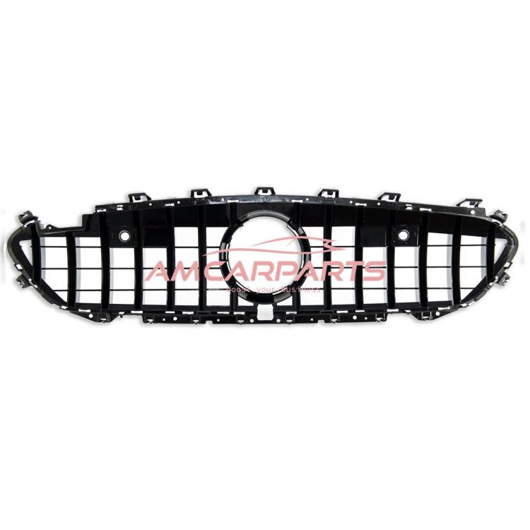 Upgrade Design Kühlergrill / Sportgrill für Mercedes CLS (C257) 18+ Hochglanz schwarz