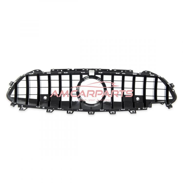 Upgrade Design Kühlergrill / Sportgrill für Mercedes CLS (C257) 18+ Hochglanz schwarz / chrom