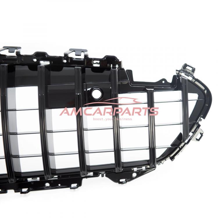 Preview: Upgrade Design Kühlergrill / Sportgrill für Mercedes CLS (C257) 18+ Hochglanz schwarz