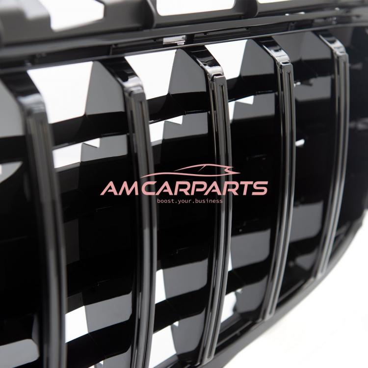 Upgrade Design Kühlergrill / Sportgrill für Mercedes GT (C190) 15-17 Hochglanz schwarz