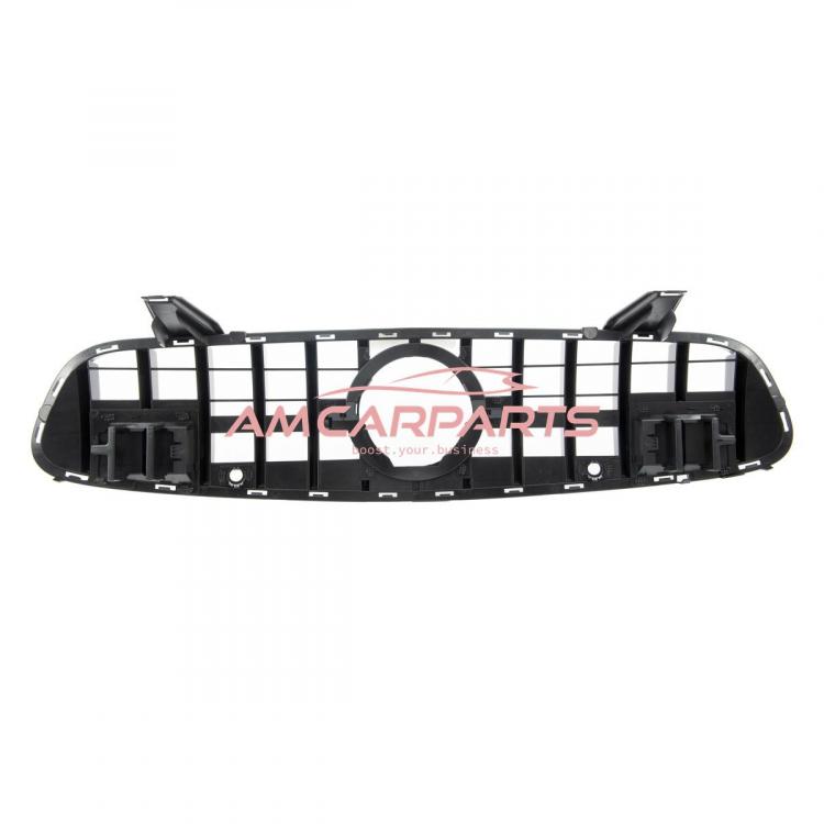 Upgrade Design Kühlergrill / Sportgrill für Mercedes SL (R231) Facelift 15+ Hochglanz schwarz / chrom