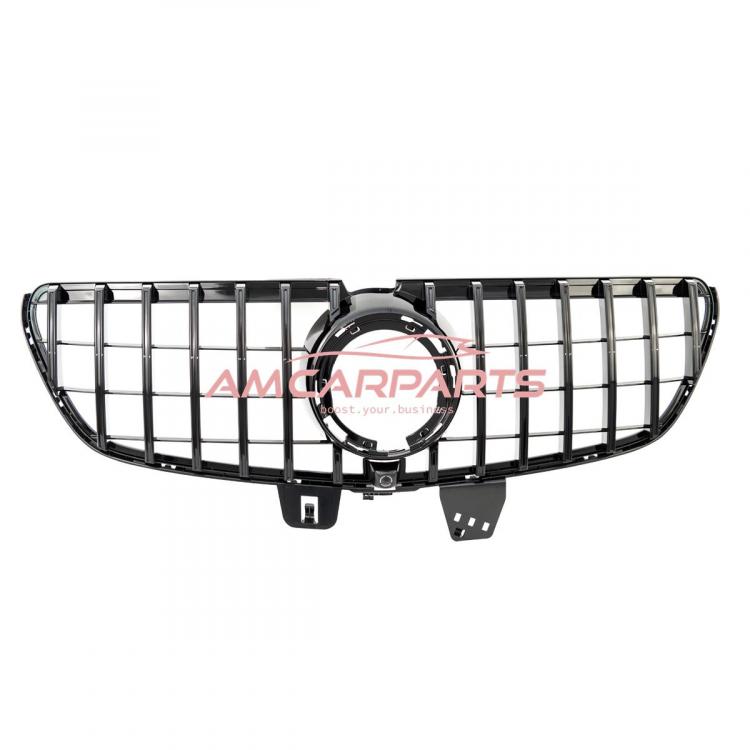 Upgrade Design Kühlergrill / Sportgrill für Mercedes V-Klasse / Vito W447 Facelift 19+ Hochglanz schwarz