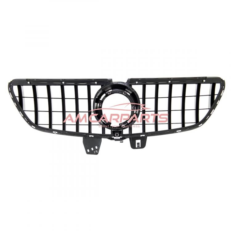 Upgrade Design Kühlergrill / Sportgrill für Mercedes V-Klasse / Vito W447 Facelift 19+ Hochglanz schwarz