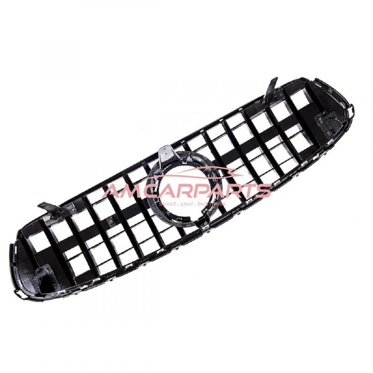 Upgrade Design Kühlergrill / Sportgrill für Mercedes GLC (X253) / GLC (C253) Facelift 19-22 chrom