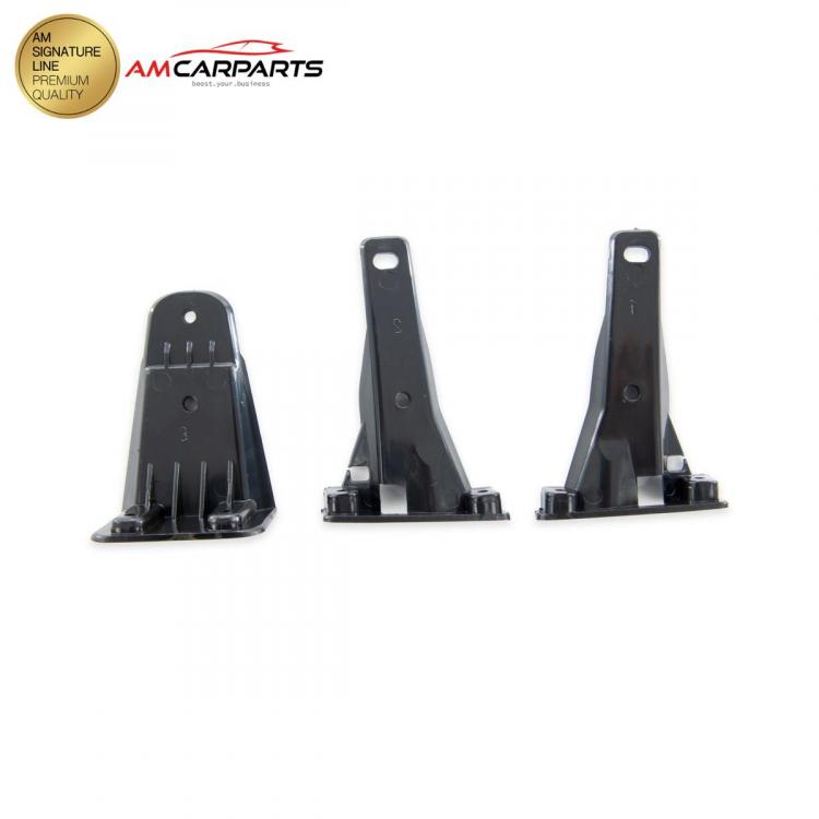 Upgrade Design Kühlergrill / Sportgrill für Mercedes GLC (X253) / GLC (C253) Facelift 20-23 Hochglanz schwarz