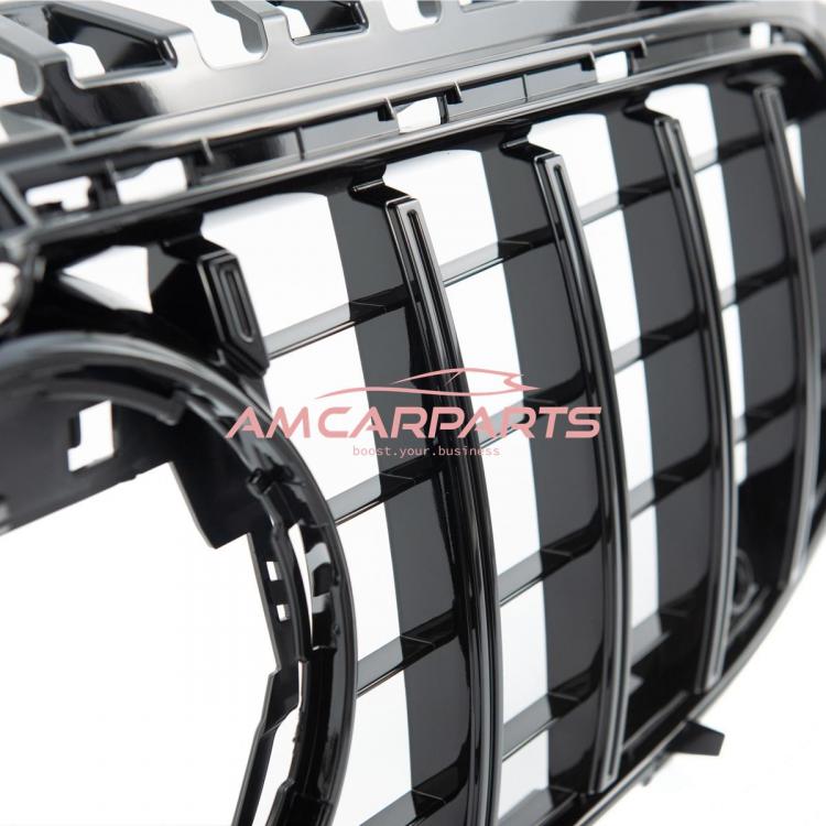 Preview: Upgrade Design Kühlergrill / Sportgrill passend für Mercedes Benz CLA C118 / X118 19+ Hochglanz schwarz