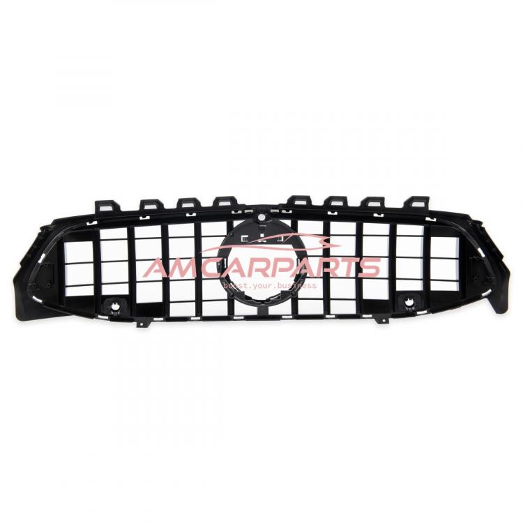 Upgrade Design Kühlergrill / Sportgrill passend für Mercedes Benz CLA C118 / X118 19+ Hochglanz schwarz