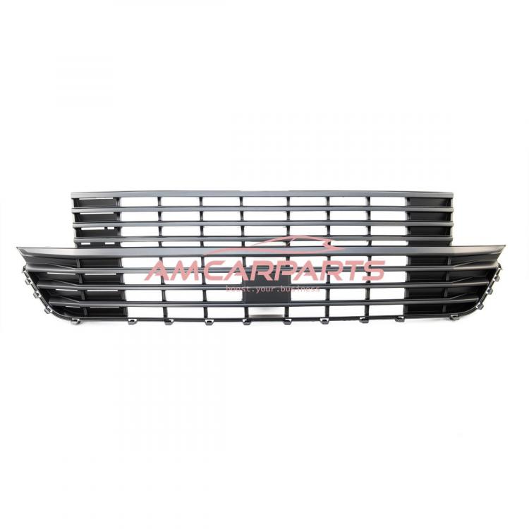 Upgrade Design Kühlergrill / Sportgrill passend für VW T6.1 Facelift 19-24 Matt schwarz