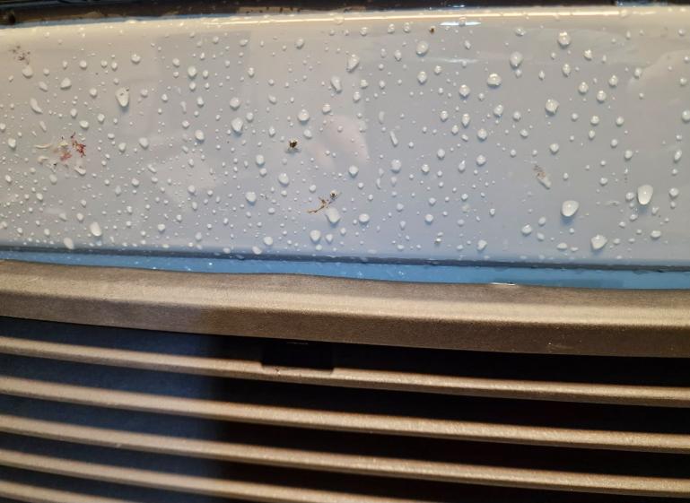 B Ware - Upgrade Sportgrill / unterer Kühlergrill passend für Volkswagen T3 79-92 schwarz matt Südafrika-Version - B Ware