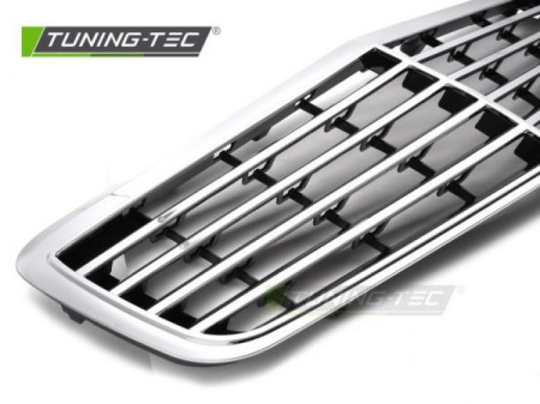 Preview: Upgrade Sportgrill / Kühlergrill passend für Mercedes Benz E-Klasse W211 / S211 02-06 Chrom