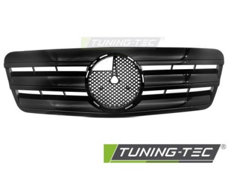 Upgrade Design Sportgrill / Kühlergrill passend für Mercedes Benz CLK W208 96-02 Hochglanz schwarz