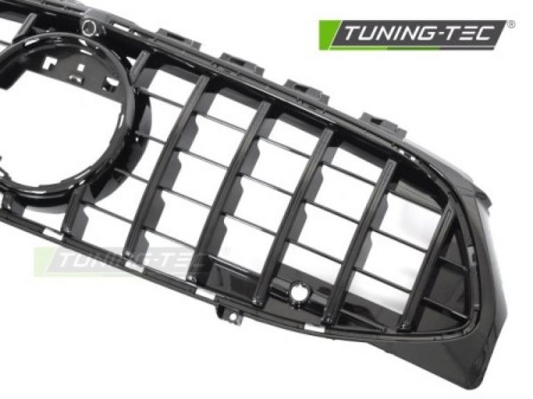 Preview: Upgrade Design Sportgrill / Kühlergrill passend für Mercedes Benz CLA W118 / C118 19-23 Hochglanz schwarz