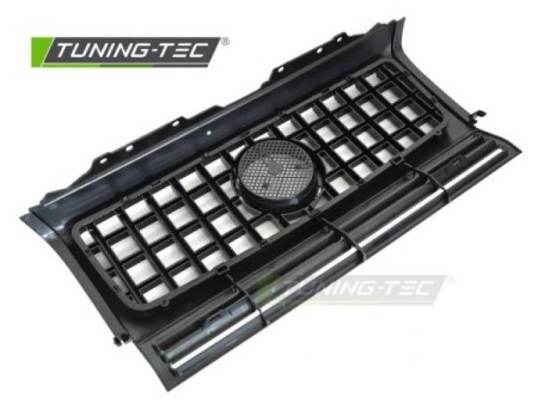 Preview: Upgrade Design Sportgrill / Kühlergrill passend für Mercedes Benz G-Klasse W463 90-12 Hochglanz schwarz