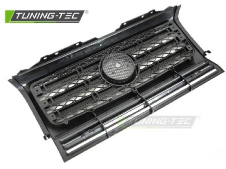 Upgrade Design Sportgrill / Kühlergrill passend für Mercedes Benz G-Klasse W463 90-12 Hochglanz schwarz