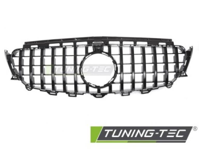 Upgrade Design Sportgrill / Kühlergrill passend für Mercedes Benz E-Klasse W213 16-19 Hochglanz schwarz