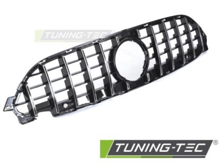 Upgrade Design Sportgrill / Kühlergrill passend für Mercedes Benz CLE C236 / A236 23+ Hochglanz schwarz/chrom