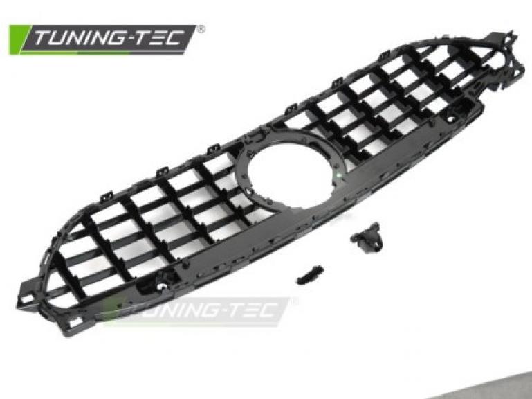 Preview: Upgrade Design Sportgrill / Kühlergrill passend für Mercedes Benz CLE C236 / A236 23+ Hochglanz schwarz