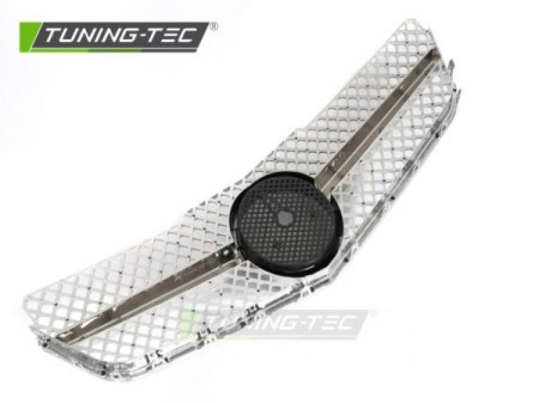 Preview: Upgrade Design Sportgrill / Kühlergrill passend für Mercedes Benz E-Klasse Coupe / Cabrio C207 / A207 09-13 Chrome