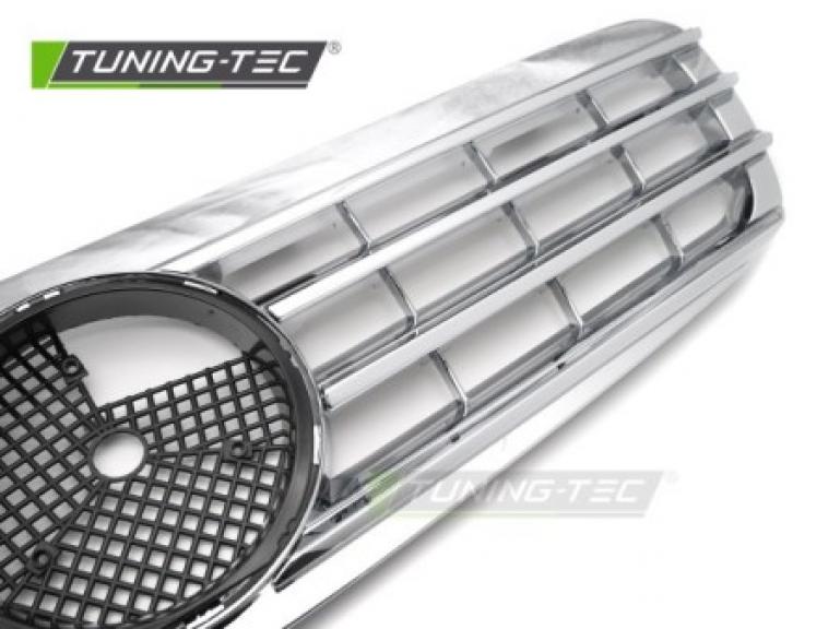 Preview: Upgrade Design Sportgrill / Kühlergrill passend für Mercedes Benz S-Klasse W220 98-02 chrom