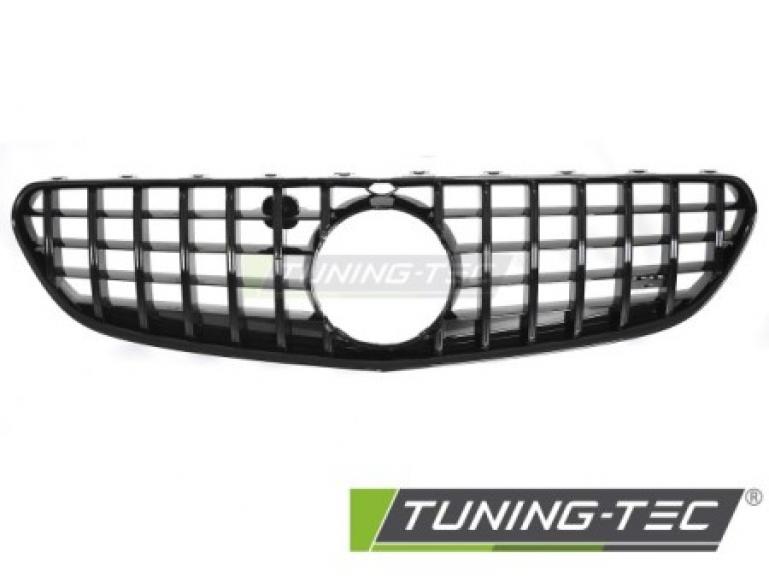 Preview: Upgrade Design Sportgrill / Kühlergrill passend für Mercedes Benz S-Klasse Coupe /Cabrio C217 / A217 14-20 Hochglanz-schwarz