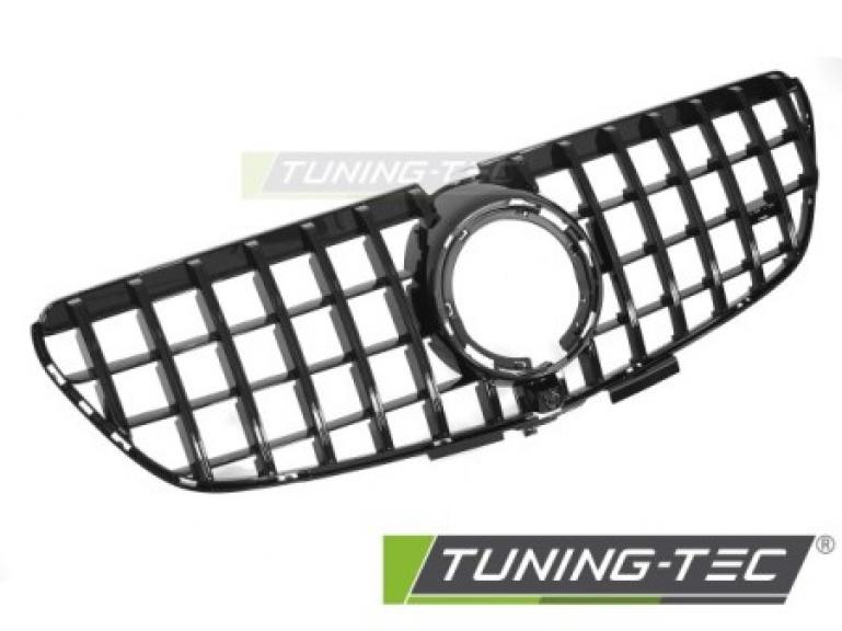 Upgrade Design Sportgrill / Kühlergrill passend für Mercedes Benz V-Klasse / Vito W447 Facelift (Mopf) 20-23 Hochglanz-schwarz