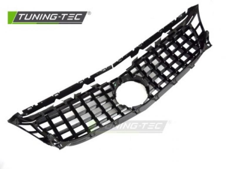Preview: Upgrade Sportgrill / Kühlergrill passend für Mercedes Benz CLS C218 11-14 Hochglanz schwarz