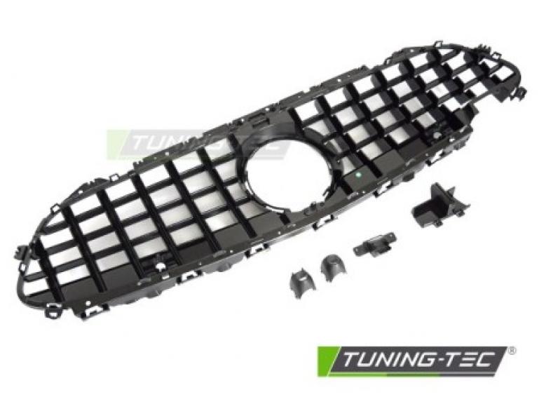 Preview: Upgrade Sportgrill / Kühlergrill passend für Mercedes Benz CLS C257 18-23 Hochglanz schwarz