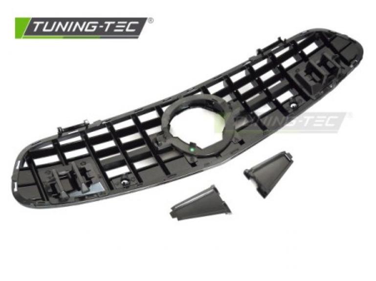 Upgrade Sportgrill / Kühlergrill passend für Mercedes Benz SL Facelift (Mopf) R231 16-20 Hochglanz schwarz