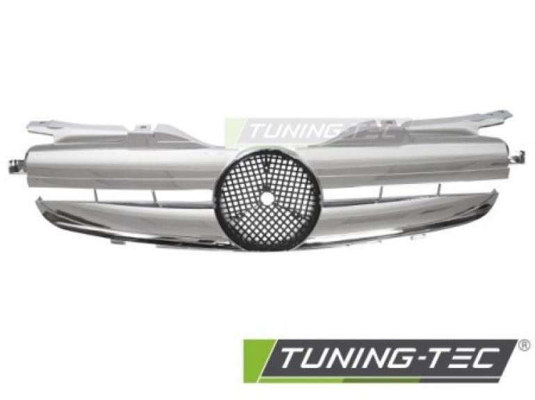 Upgrade Sportgrill / Kühlergrill passend für Mercedes Benz SLK R170 96-04 Chrom