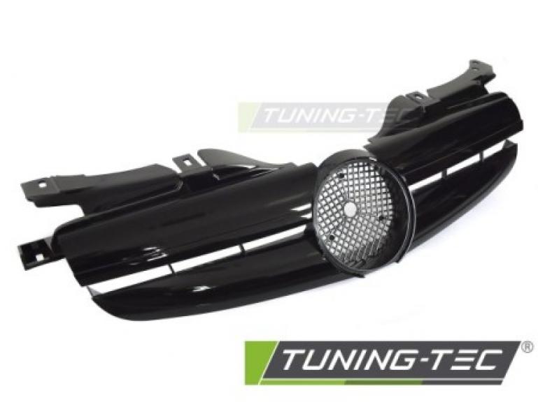 Upgrade Sportgrill / Kühlergrill passend für Mercedes Benz SLK R170 96-04 Hochglanz schwarz