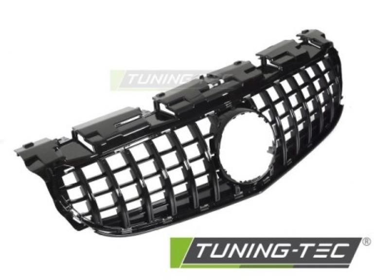 Upgrade Sportgrill / Kühlergrill passend für Mercedes Benz SLK R172 Facelift (Mopf) 15-20 Hochglanz schwarz