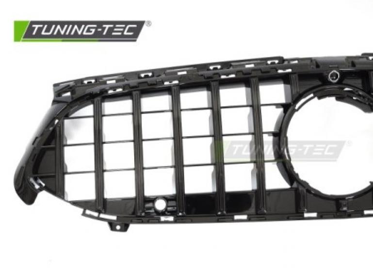 Preview: Upgrade Sportgrill / Kühlergrill passend für Mercedes Benz A-Klasse W177 Facelift (Mopf) 22+ Hochglanz schwarz